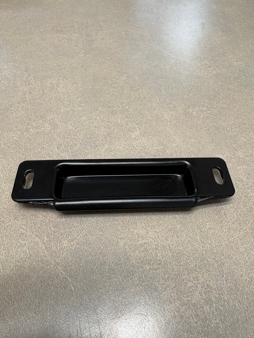 Black Latch Plate (Powder Coated)